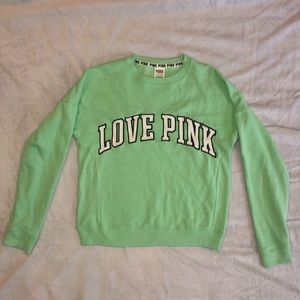 PINK Victoria’s Secret XS crew neck sweatshirt